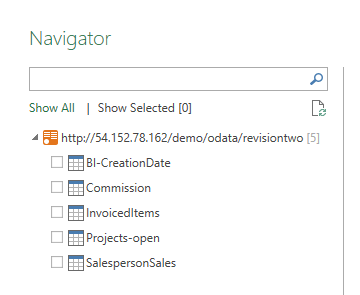 Navigateur Power BI