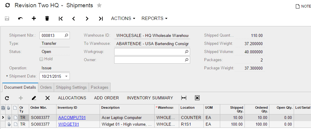 Comment mettre en œuvre l’inventaire consigné dans le logiciel ERP cloud Acumatica