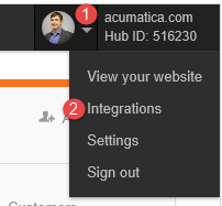 Intégration de HubSpot avec Acumatica