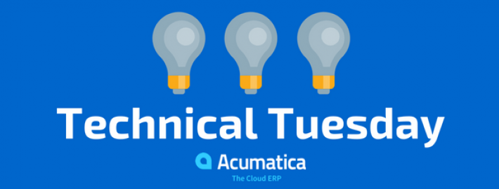 Mardi technique: Timecard Comptabilité des projets dans Acumatica Cloud ERP