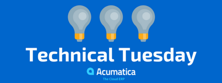 Mardi technique: Timecard Comptabilité des projets dans Acumatica Cloud ERP