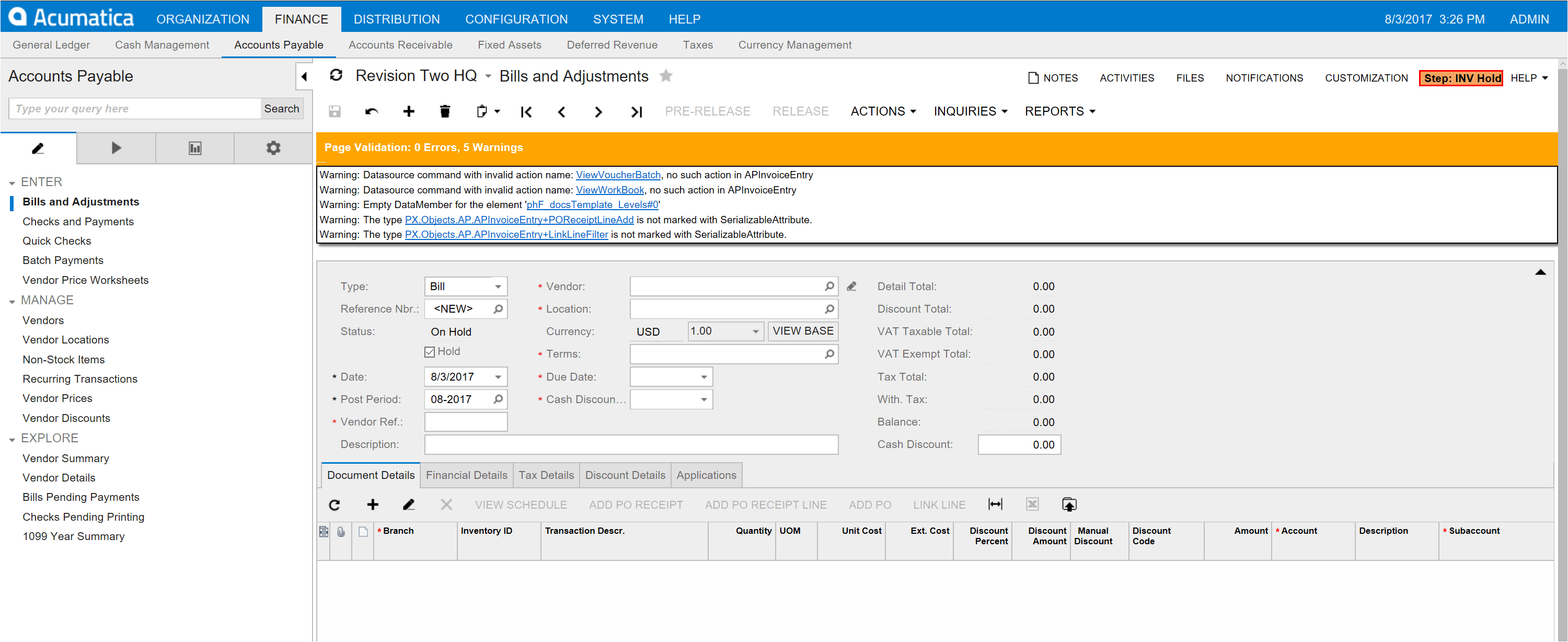 Conseils et astuces pour les développeurs : Configuration de votre instance Acumatica