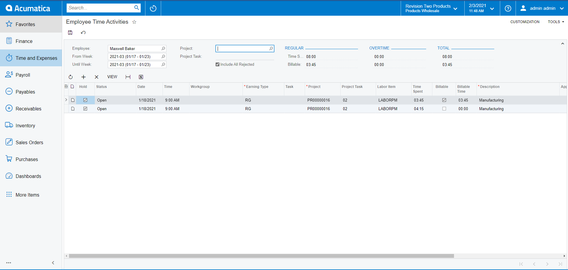 Comment utiliser Acumatica Generic Inquiry Row Styles avec des valeurs agrégées