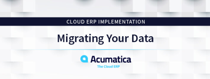 Implémentation de l’ERP cloud : migration de vos données