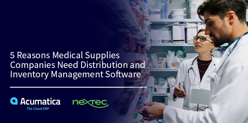 5 raisons pour lesquelles les entreprises de fournitures médicales ont besoin d’un logiciel de distribution et de gestion des stocks