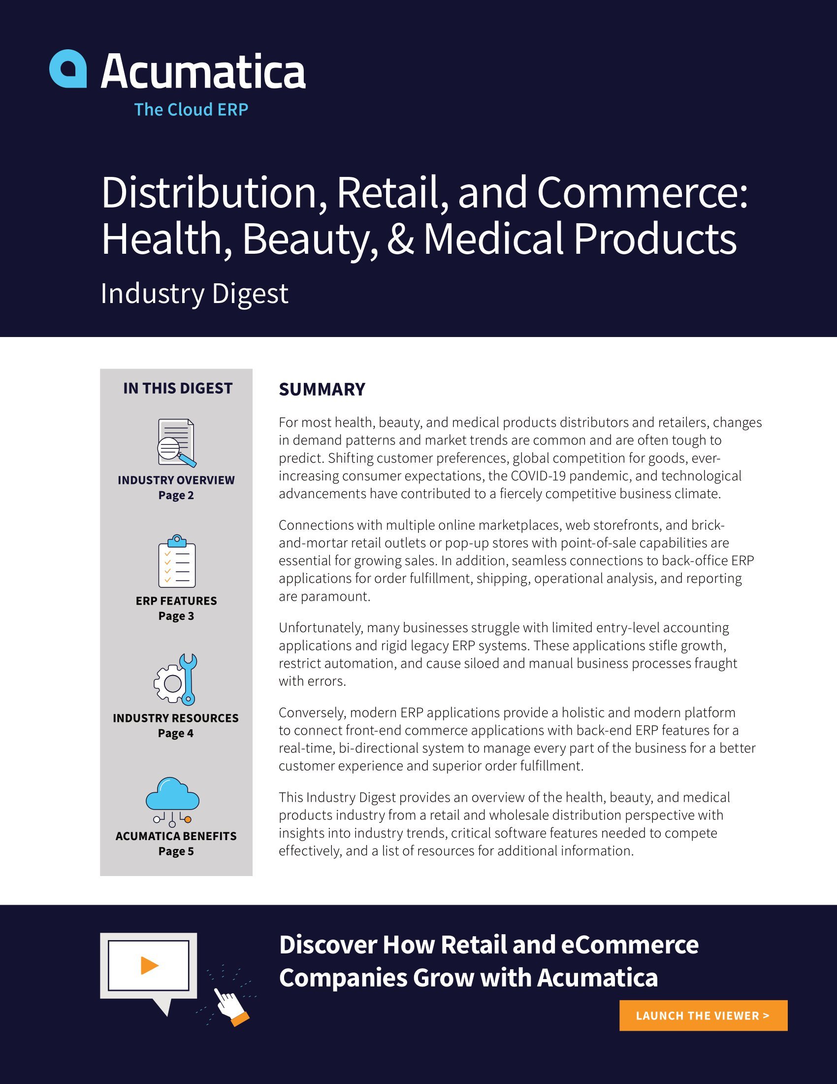 Distributeurs et détaillants de produits médicaux et de santé: attirer et garder les clients à vie avec une application ERP moderne