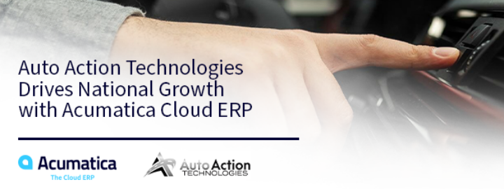 Auto Action Technologies Stimule la croissance nationale avec Acumatica Cloud ERP