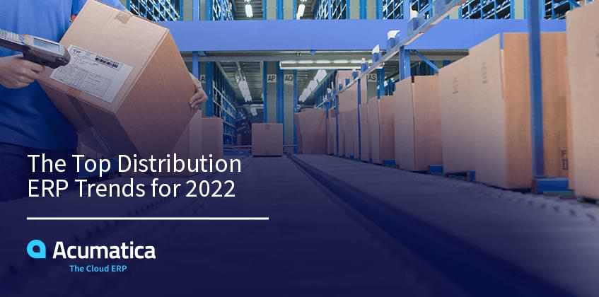 Les principales tendances ERP de distribution pour 2022