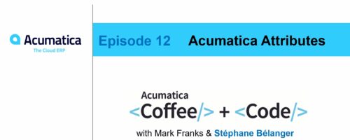 Café & Code: Épisode 12 – Attributs de l’acumatica