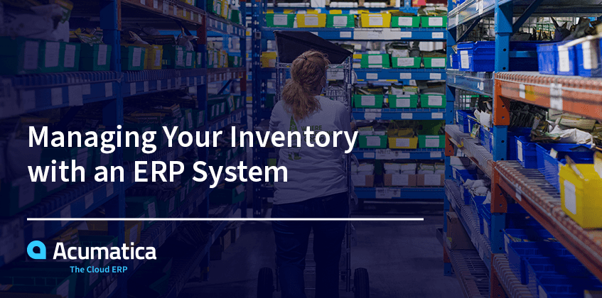 Gestion de votre inventaire avec un système ERP