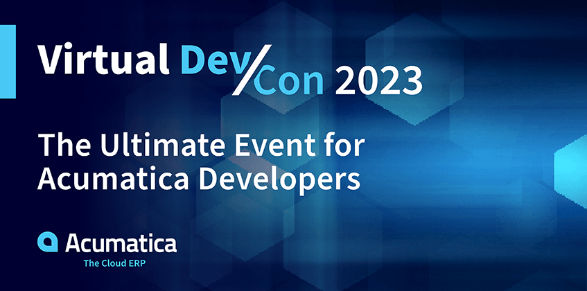 Acumatica Virtual DevCon : L’événement ultime pour les développeurs Acumatica