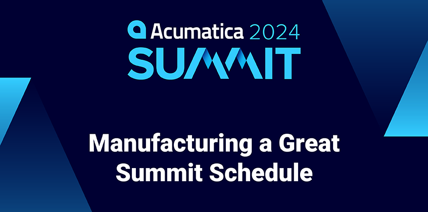 Acumatica Summit 2024 : Fabrication d’un grand calendrier de sommet 