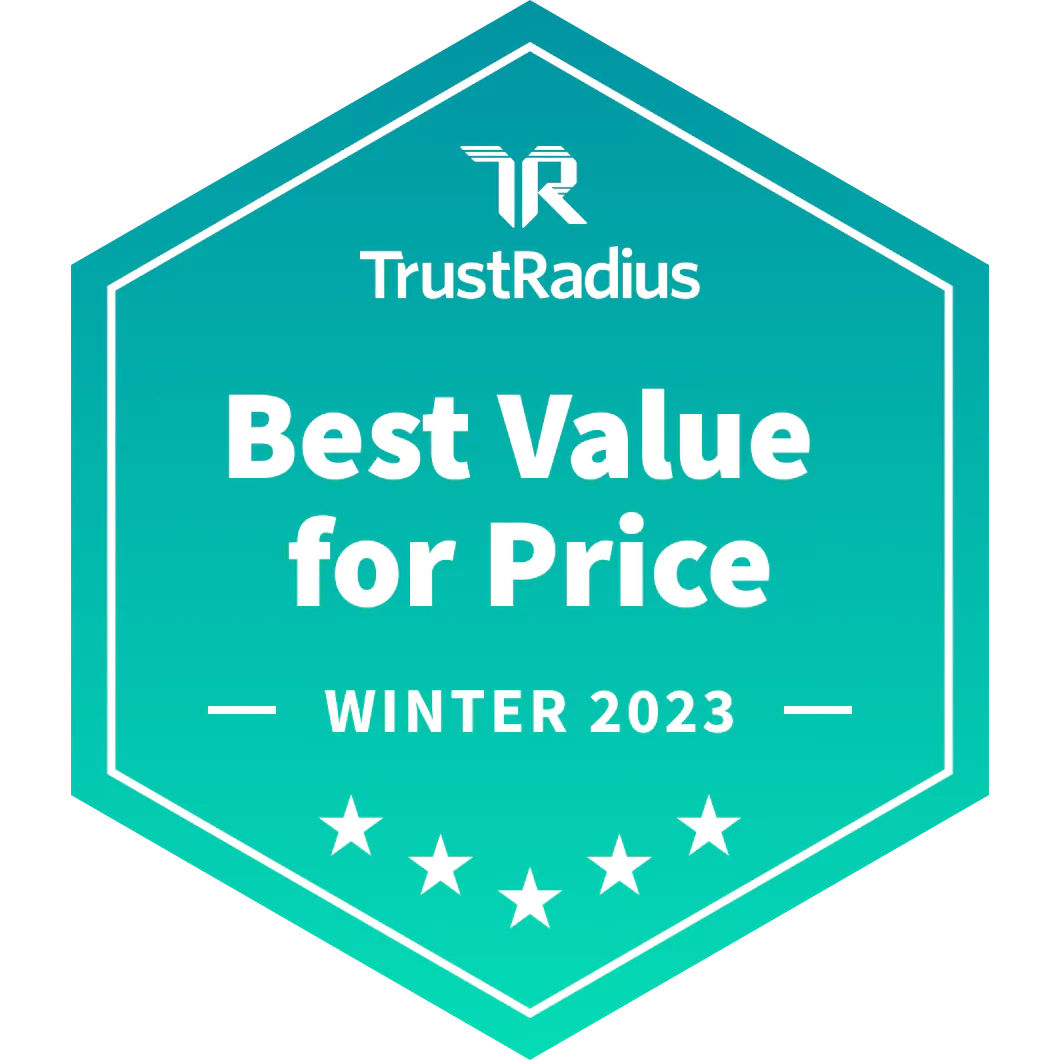 TrustRadius - Meilleur rapport qualité-prix - Hiver 2023