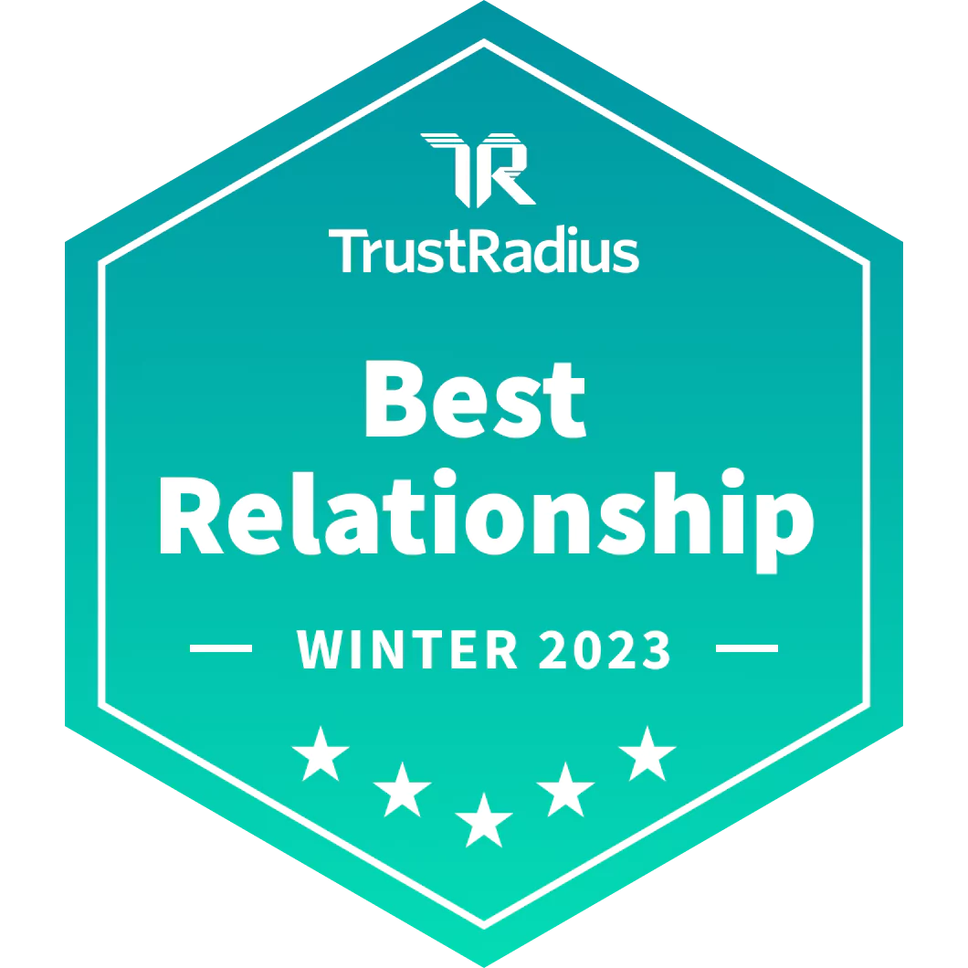 TrustRadius - Meilleure relation - Hiver 2023