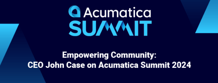 Autonomisation de la communauté : PDG John Case le Acumatica Summit 2024