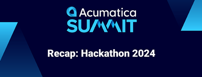 Récapitulation : Acumatica Hackathon 2024