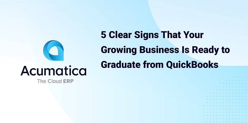 5 signes clairs que votre entreprise en croissance est prête à obtenir son diplôme de QuickBooks