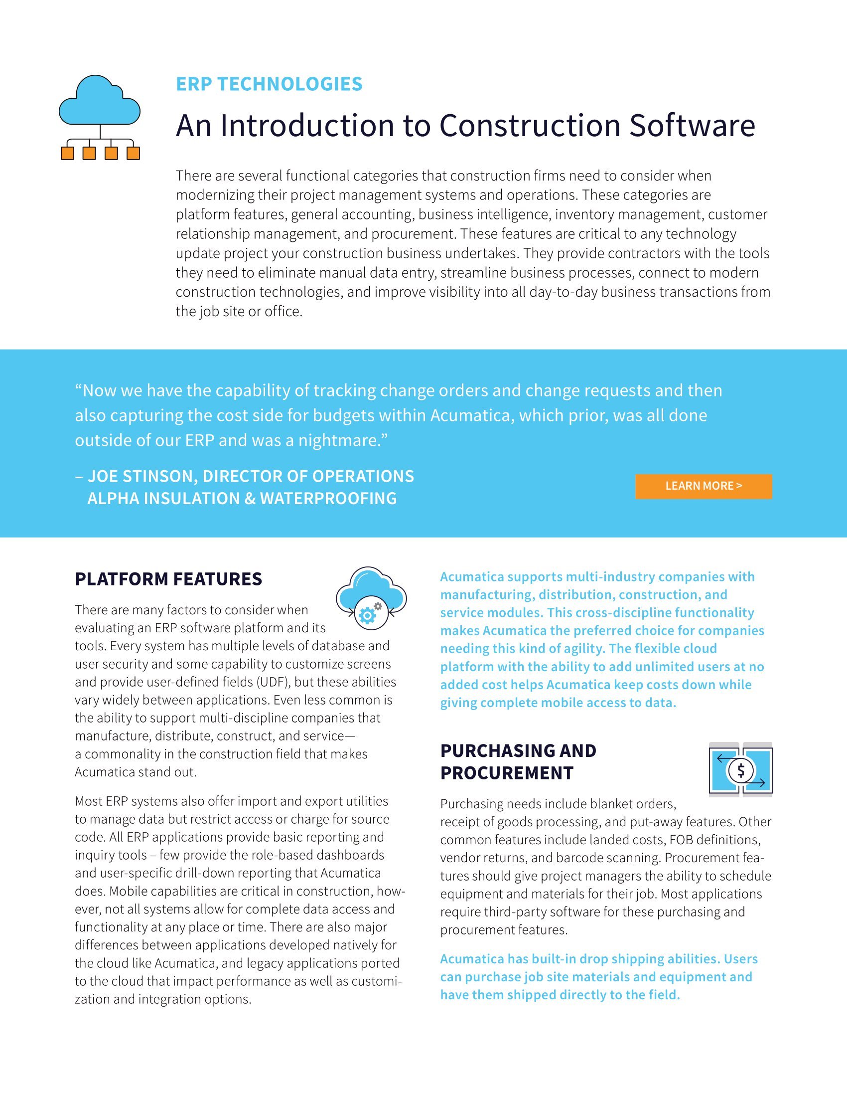 Se préparer à l’évolution de l’industrie de la construction avec une transformation numérique, page 1