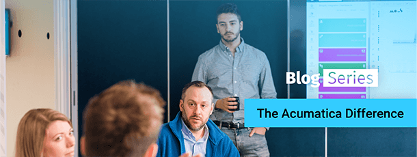 La différence Acumatica : Adaptez et personnalisez le système pour l’adapter à votre entreprise La différence Acumatica : Adaptez et personnalisez le système pour l’adapter à votre entreprise