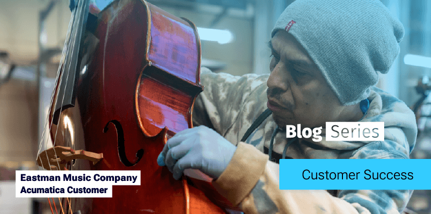 Réussite client avec Acumatica : Eastman Music Company