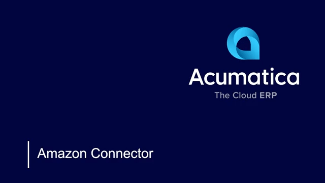 Regarder la vidéo Amazon Connector