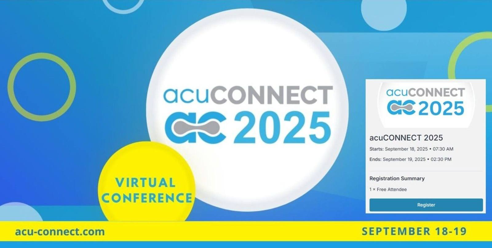 Joignez-vous à Acumatica à acuCONNECT 2025